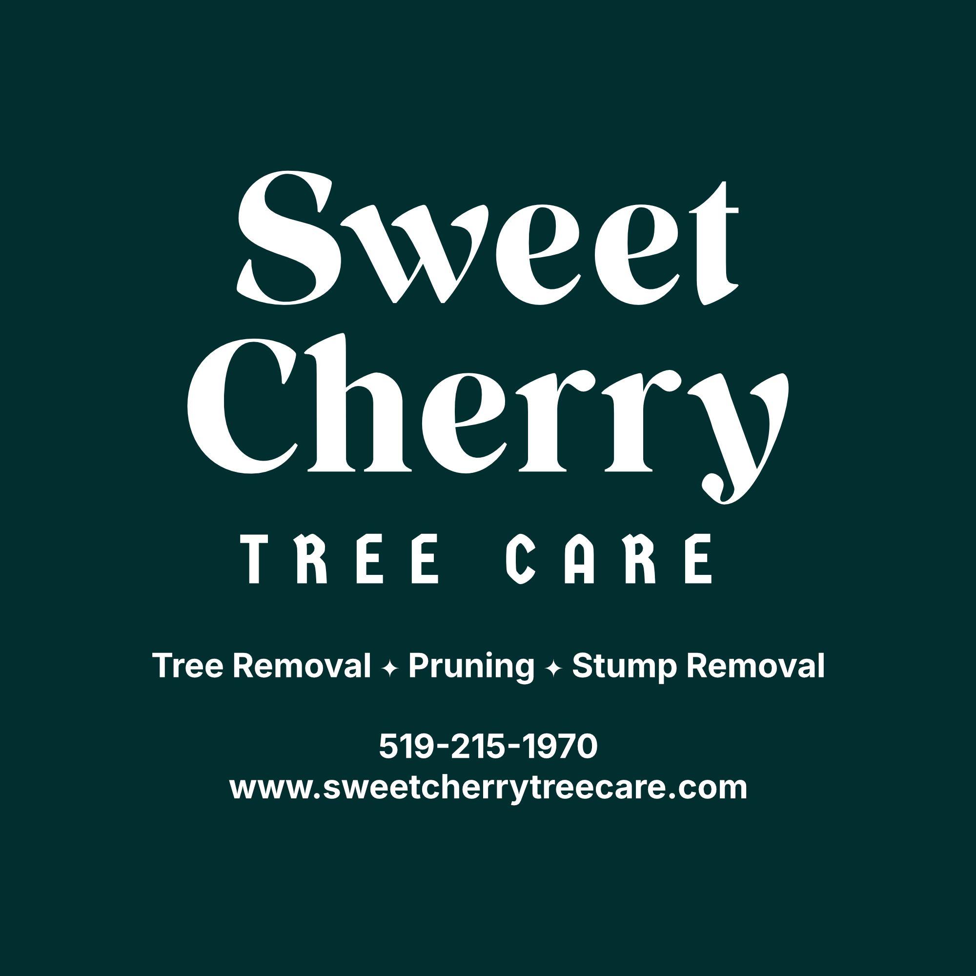 Logo-Sweet Cherey tree service